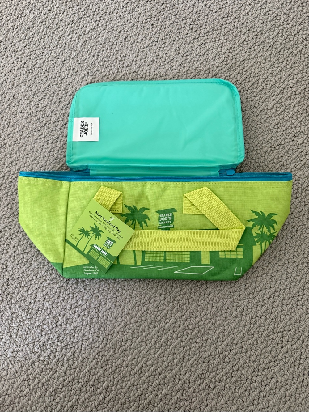 Trader Joe's Mini Insulated Tote Bag